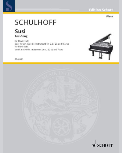 Susi — Erwin Schulhoff
