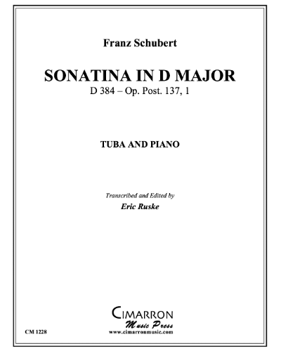 Sonatina No. 1 in D major, op. 137 — 舒伯特