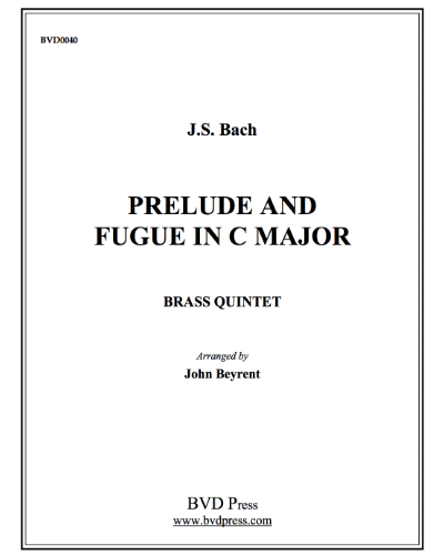 Prelude and Fugue in C major — 巴赫