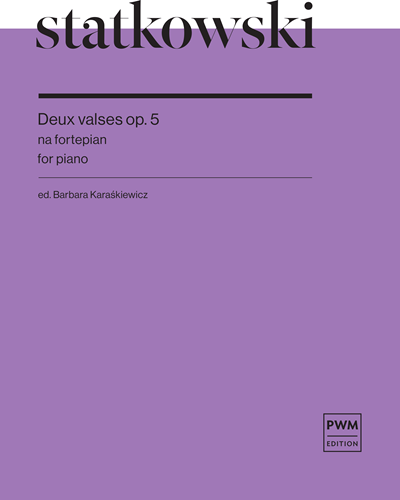 Deux valses op. 5 — Roman Statkowski
