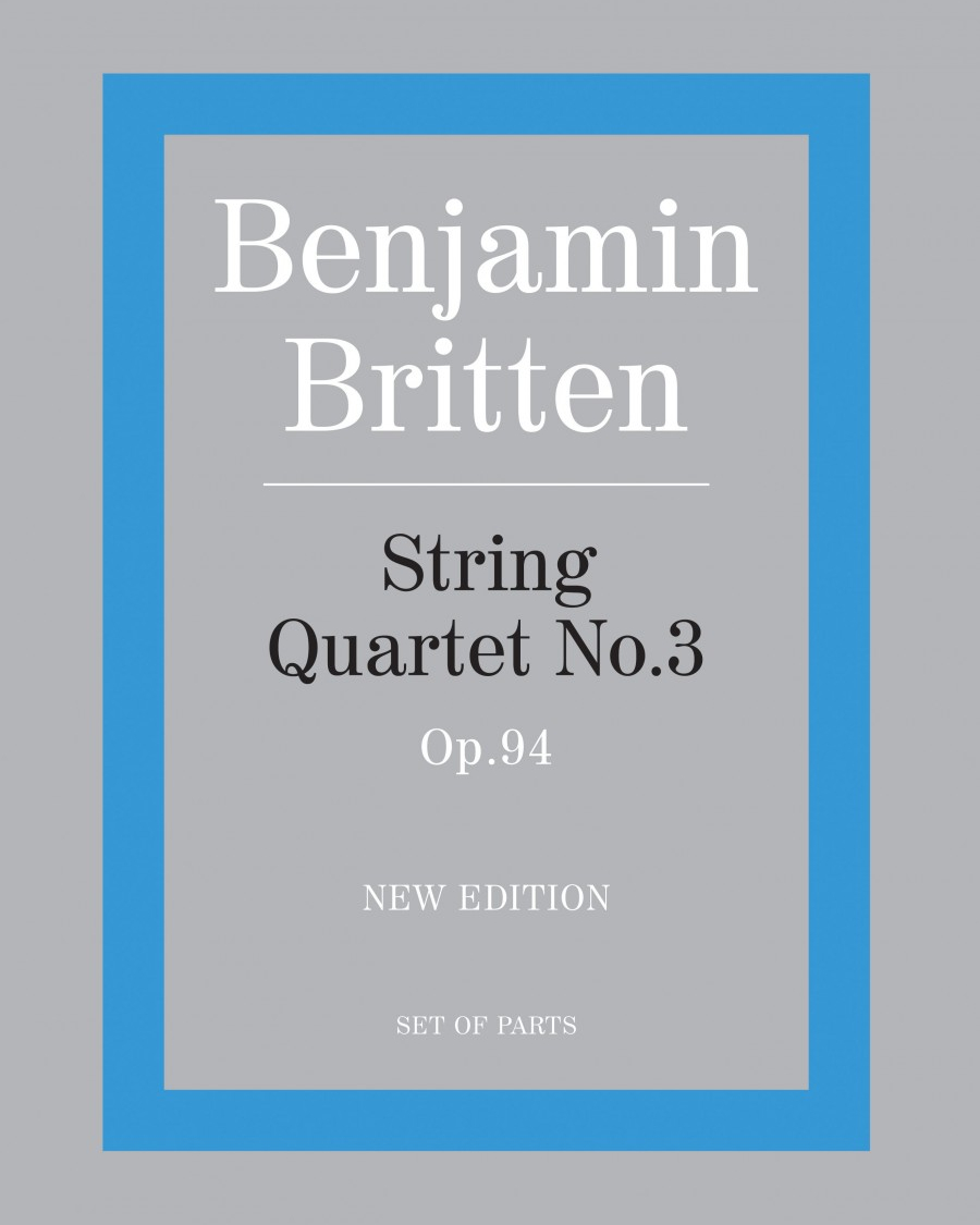 String Quartet No. 3, op. 94 — 布里顿