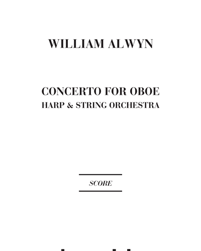 Concerto for Oboe, Harp and String Orchestra — William Alwyn