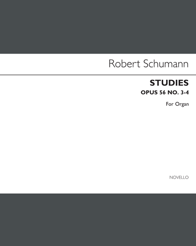 Six Studies, op. 56 No. 3-4 — 舒曼