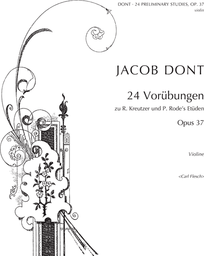 Twenty-four Preliminary Studies, op. 37 — Jakob Dont