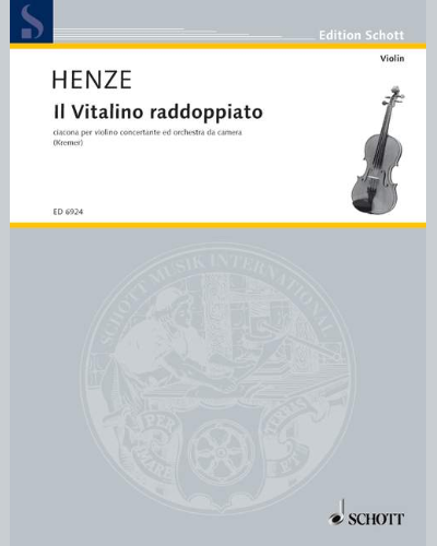 Il Vitalino raddoppiato — 亨策