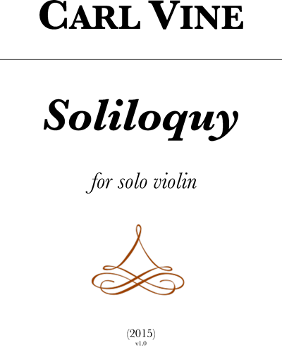 Soliloquy — 卡尔·维恩