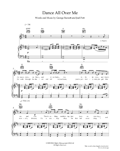 Dance All Over Me — 乔治·艾兹拉