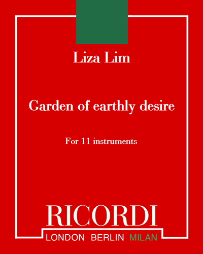 Garden of Earthly Desire — Liza Lim