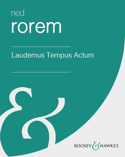 Laudemus Tempus Actum — 内德·罗雷姆