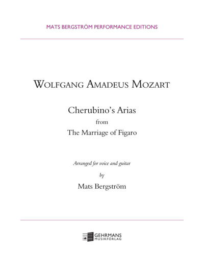 Cherubino’s Arias (from "The Marriage of Figaro") — 莫扎特
