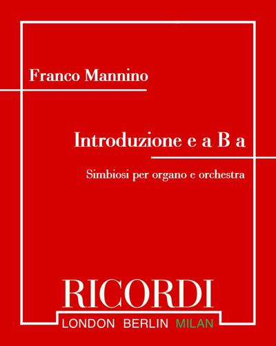 Introduzione e a B a — Franco Mannino