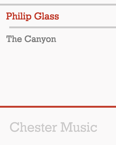 The Canyon — 菲利普·格拉斯