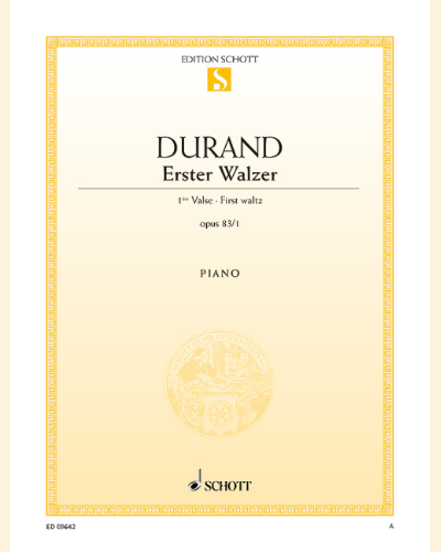 First waltz E flat major — Auguste Durand