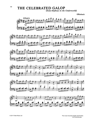 The Celebrated Galop (from 'Orpheus in the Underworld') — 奥芬巴赫