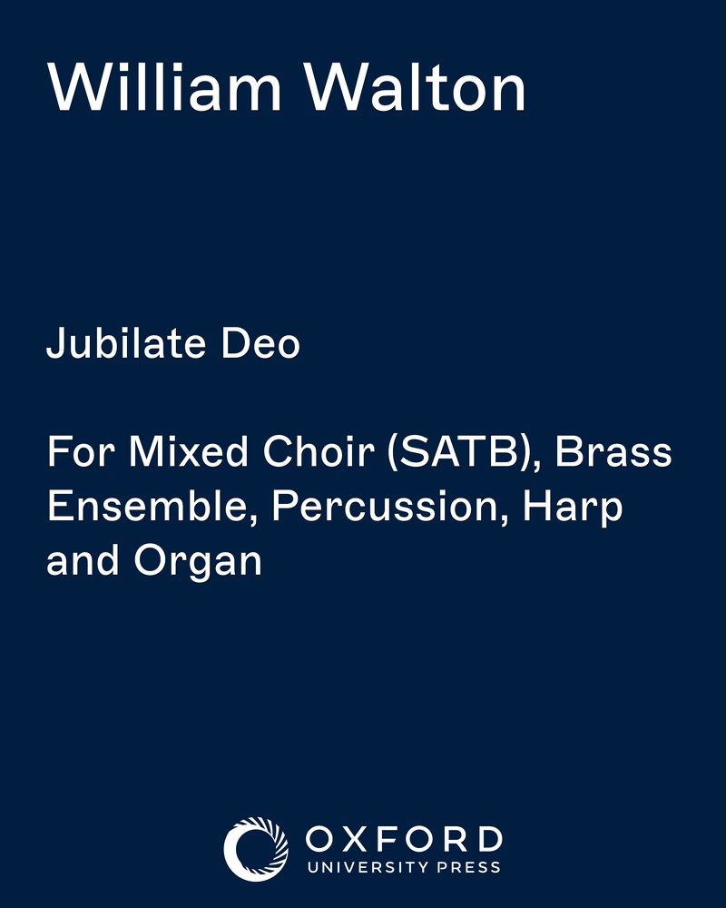 Jubilate Deo — 威廉·沃尔顿