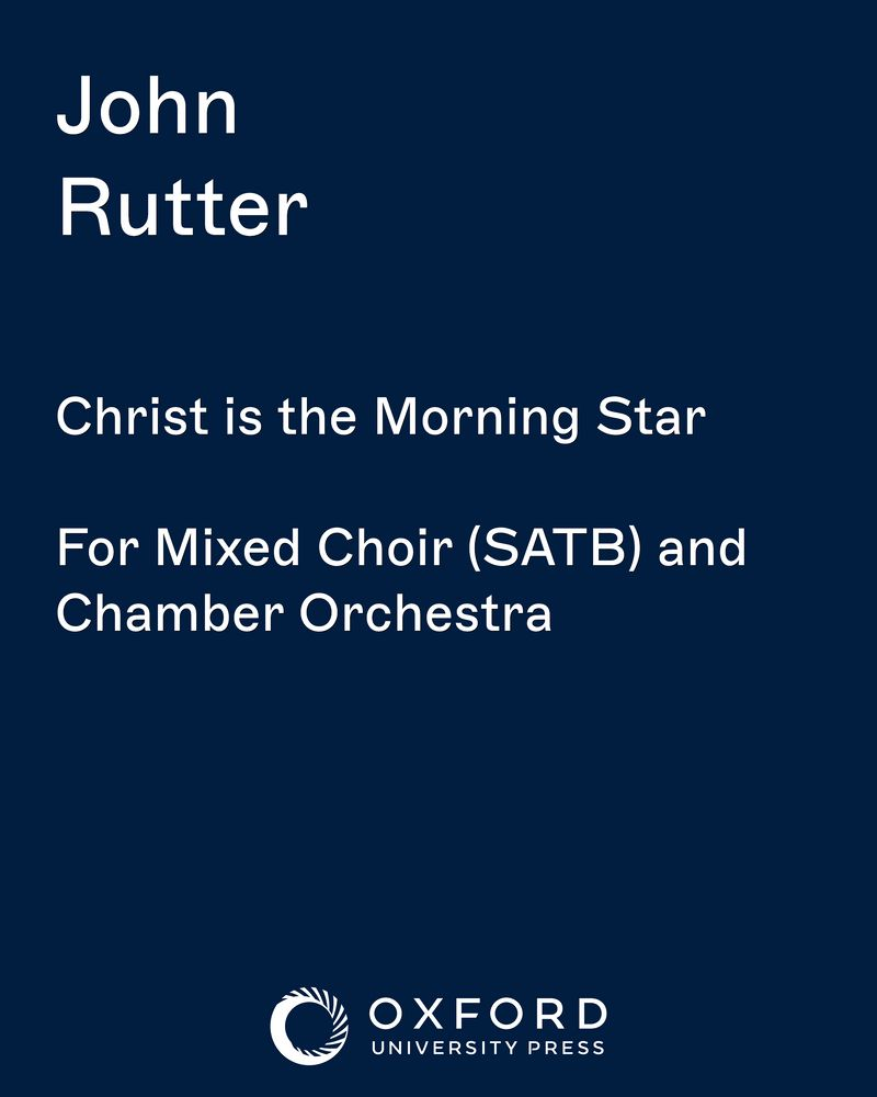 Christ is the Morning Star — 约翰·拉特