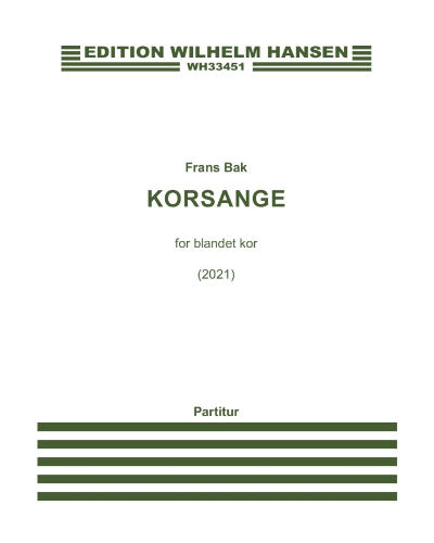 Korsange — Frans Bak