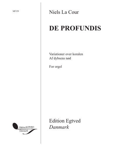De profundis — Niels La Cour