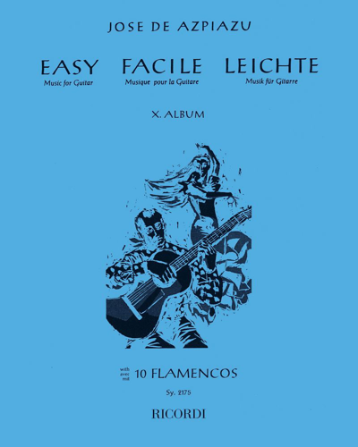 Leichte Musik für Gitarre, X. Album — José de Azpiazu