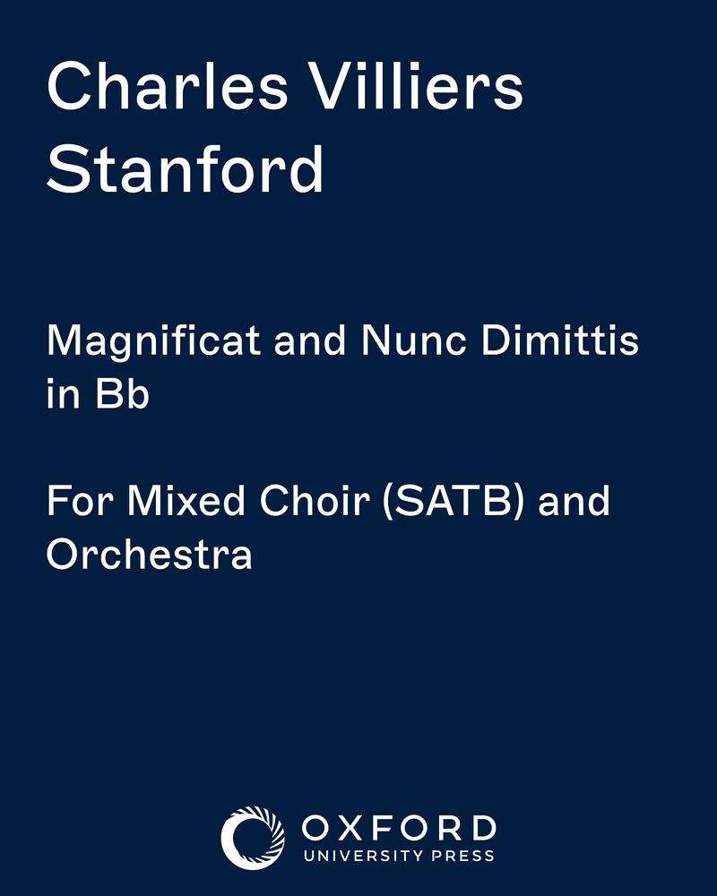 Magnificat and Nunc Dimittis in A — 斯坦福