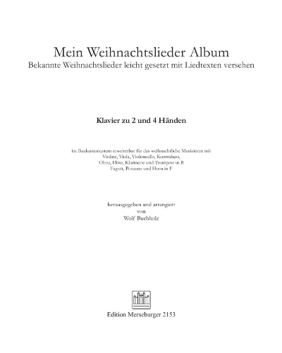 My Christmas Album — Wolf Buchholz