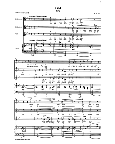 Lied — Emanuel Geibel