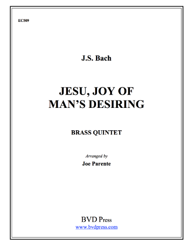 Jesu, Joy of Man's Desiring, BWV 147 — 巴赫