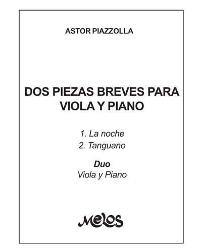 Dos piezas breves — 皮亚佐拉