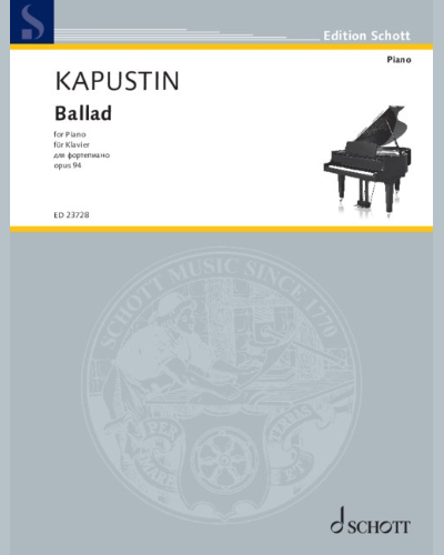 Ballad, op. 94 — Nikolay Kapustin