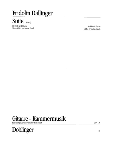 Suite — Fridolin Dallinger