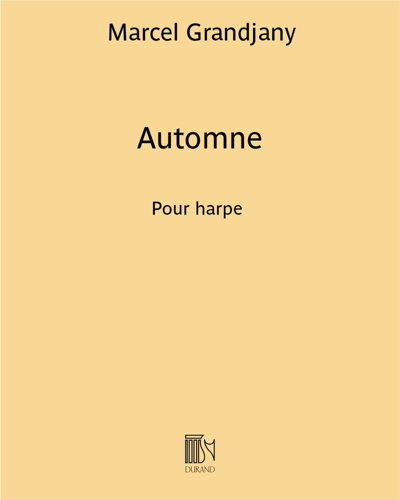 Automne — Marcel Grandjany
