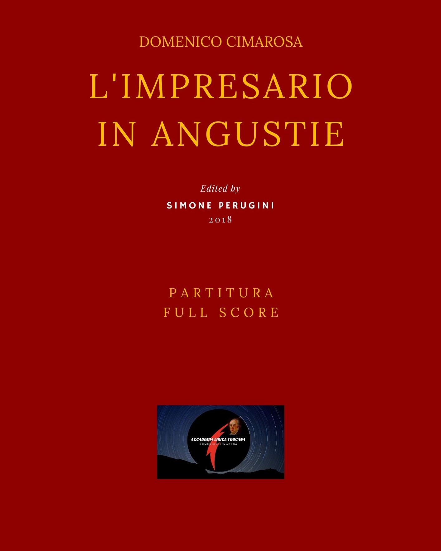 L'impresario in Angustie — 契马罗萨