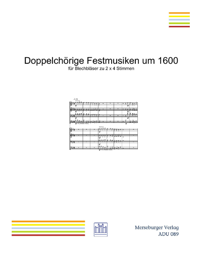 Double Choir Festive Music from around 1600 — Hans Leo Hassler