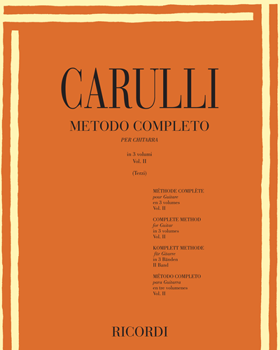 Metodo completo, Vol. 2 — 卡鲁里