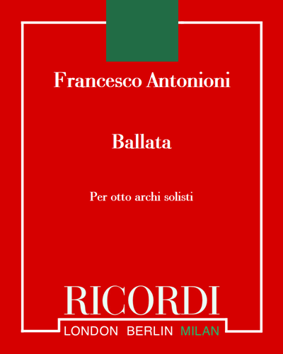 Ballata — Francesco Antonioni