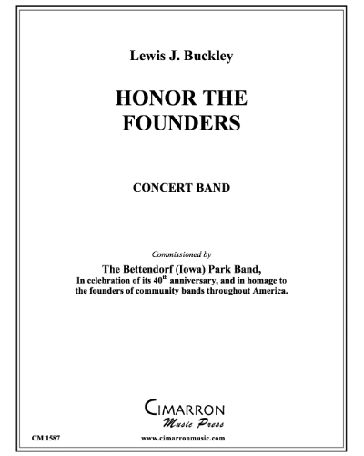 Honor the Founders — Lewis J. Buckley