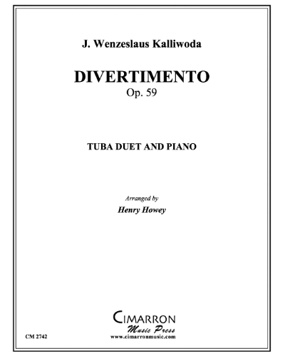 Divertimento, op. 59 — Jan Kalivoda
