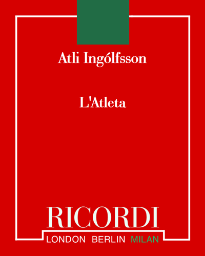 L'Atleta — Atli Ingólfsson