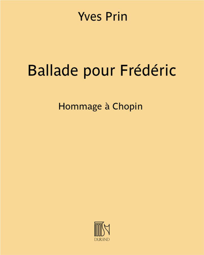 Ballade pour Frédéric — Yves Prin