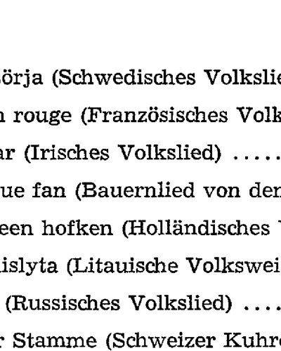 Europa singt — Ernst Duis