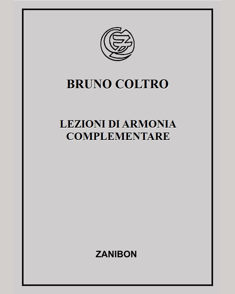 Lezioni di armonia complementare — Bruno Coltro