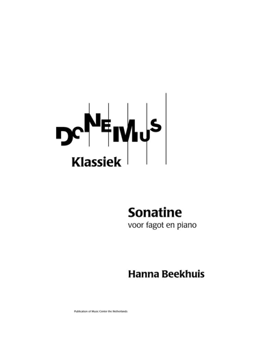 Sonatine — Hanna Beekhuis