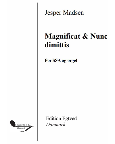 Magnificat & Nunc dimittis — Jesper Madsen