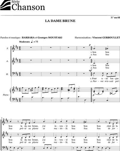 La dame brune — Barbara