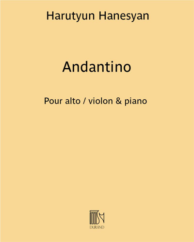 Andantino — Harutyun Hanesyan