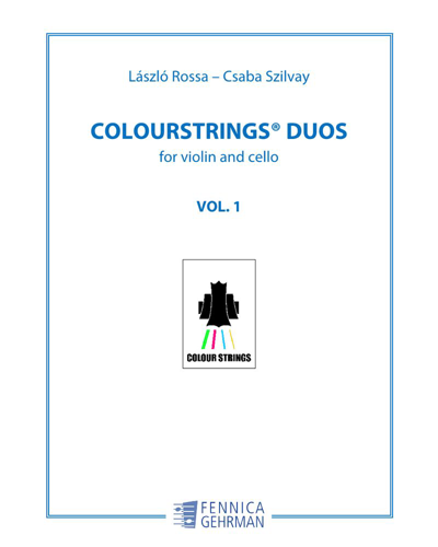Colourstrings: Duos for Violin and Cello, Vol. 1 — László Rossa