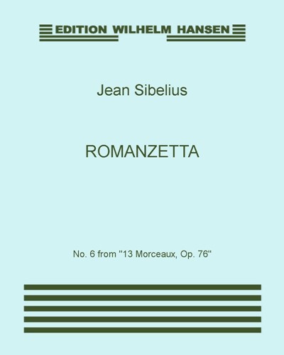 Romanzetta, op. 76 No. 6 — Jean Sibelius