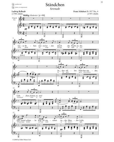Ständchen, D. 957 No. 4 — Franz Schubert