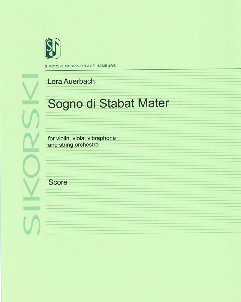 Sogno di stabat mater — 列拉·奥尔巴赫