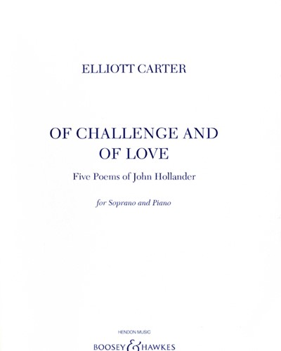 Of Challenge and of Love — 艾略特·卡特